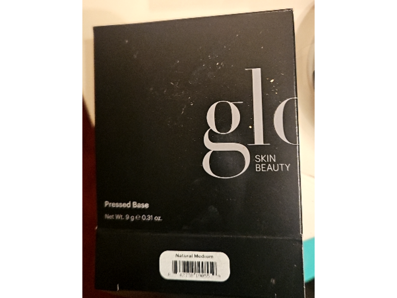 Glo Skin Beauty Pressed Base Powder Foundation, Natural Medium, 0.31 oz/9 g