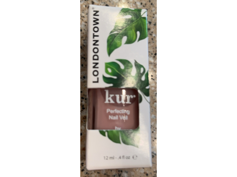 Londontown Kur Perfecting Nail Veil, 4 Dusty Rose Tint, 0.4 fl oz/12 mL