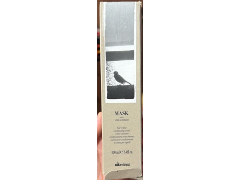 Davines Vibrachrom Mask Hair Colour Conditioning Cream, 10.23 Cool Blonde, 3.4 fl oz/100 mL