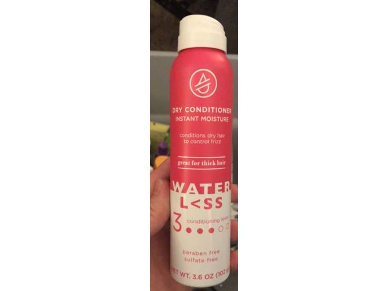 Waterless Dry Conditioner, Paraben & Sulfate Free, 3.6 oz/102 g