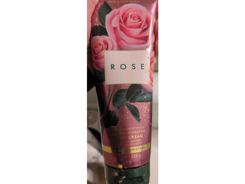 Bath & Body Works Ultimate Hydration Body Cream, Rose, 8 oz/226 g