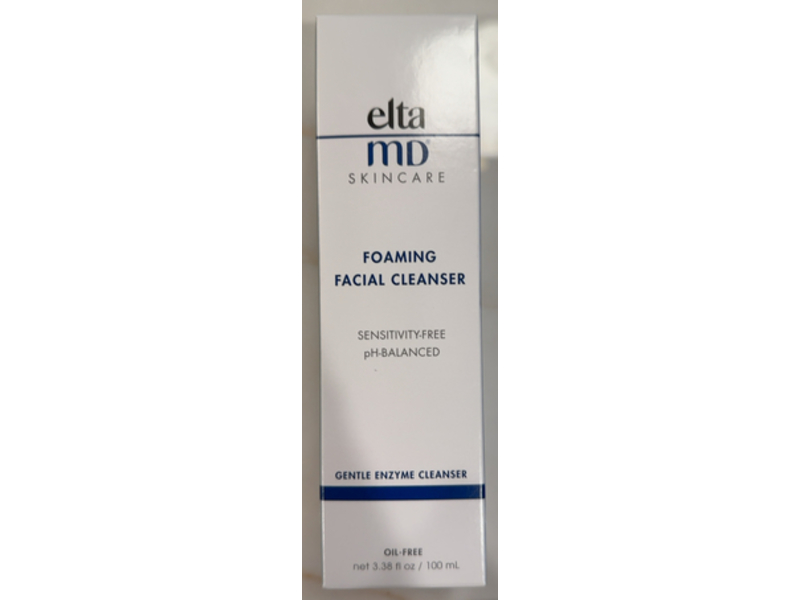 EltaMD Foaming Facial Cleanser, 3.38 fl oz/100 mL