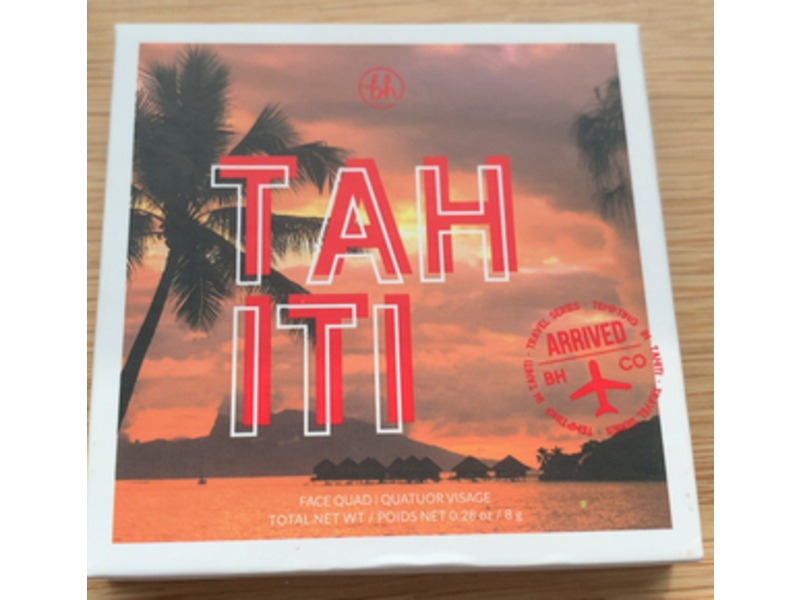 Bh Cosmetics Blush Mini Face Quad, Tempting In Tahiti, 8 g