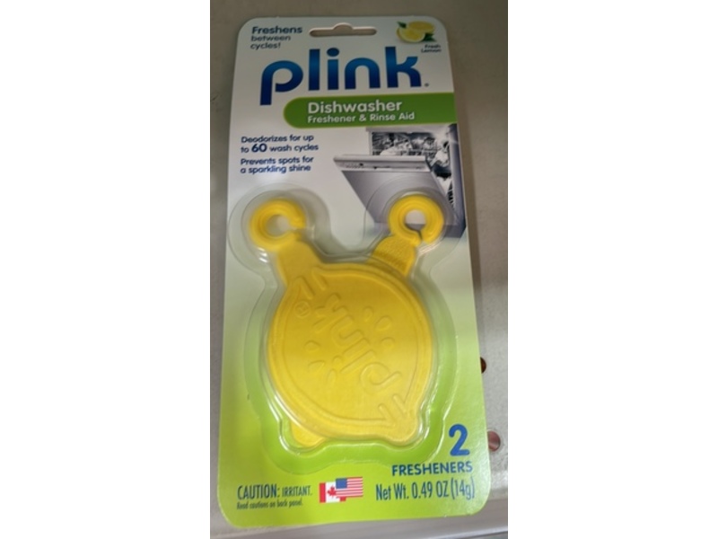 Plink Dishwasher Freshner & Rinse Aid, 2 Count, Pack Of 2