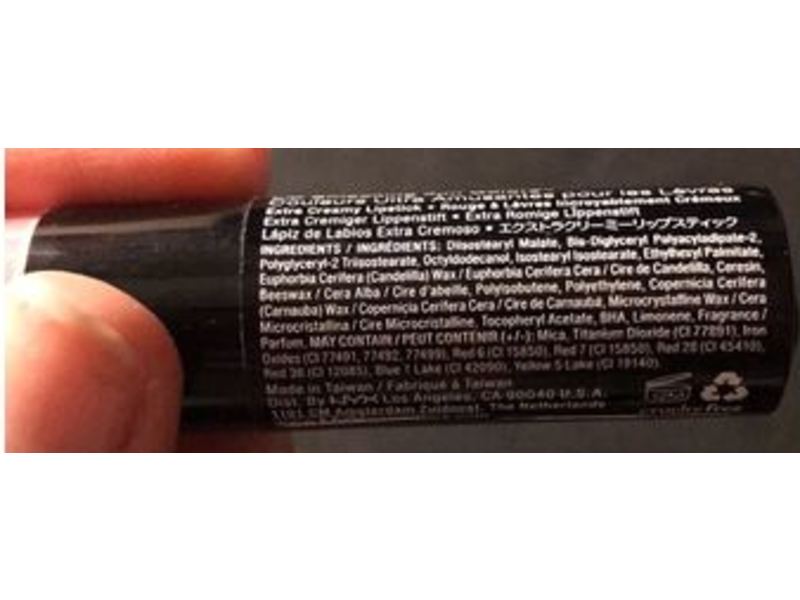 NYX Professional Makeup Extra Creamy Round Lipstick , 595 Strawberry Milk, 4 g