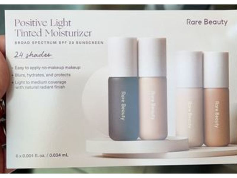 Rare Beauty Positive Light Tinted Moisturizer, SPF 20, 0.001 fl oz/0.034 mL