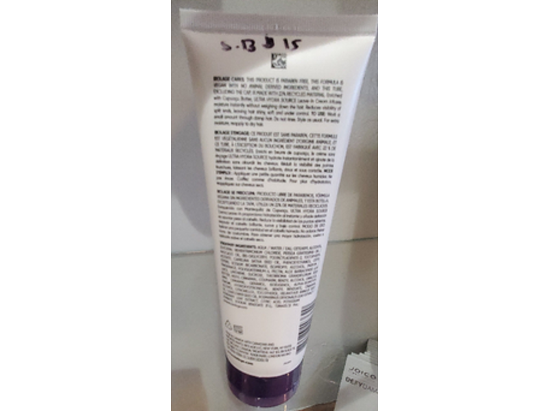 BIOLAGE Biolage Ultra Hydra Source Leave-in Cream, Capuacu Butter, 6.7 fl oz/200 mL