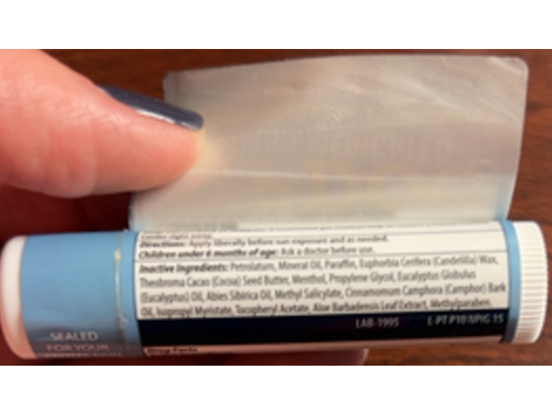 Amish Origins Lip Doc, Medicated, SPF 15, 0.15 oz/4.25 g, Pack Of 2