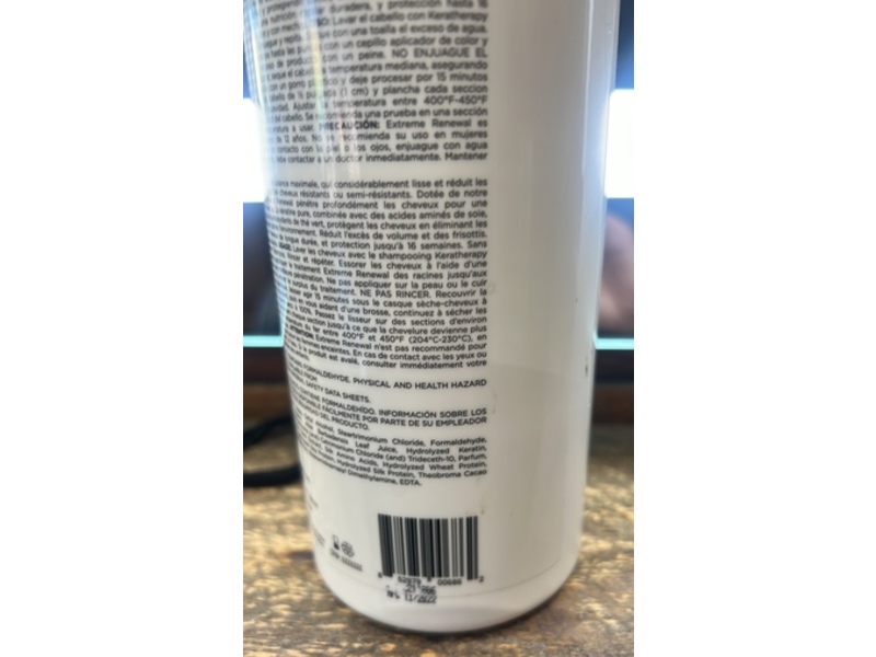 Keratherapy Extreme Renewal Maximum Strength Smoothing Treatment, 33.8 fl oz/1000 mL