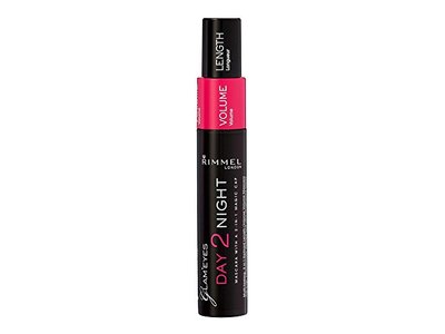 Rimmel London Glam'eyes Day 2 Night Volume Mascara, Black, 0.32 fl oz