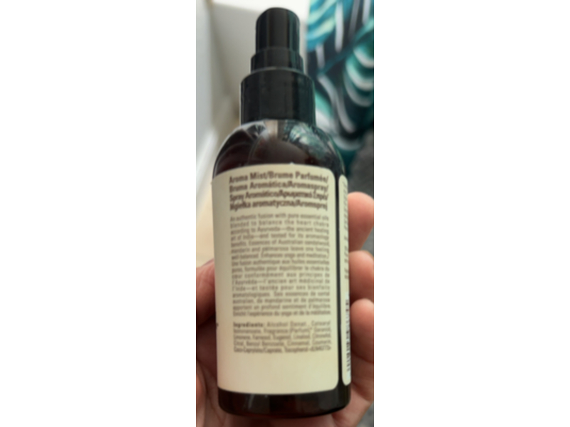 Aveda Feel In Harmony Balancing Pue-Fume Mist, Chakra 4, 3.4 fl oz/100 mL