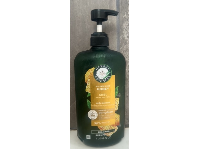 Herbal Essences Daily Moisture Shampoo, Honey, 33.8 fl oz/1 L