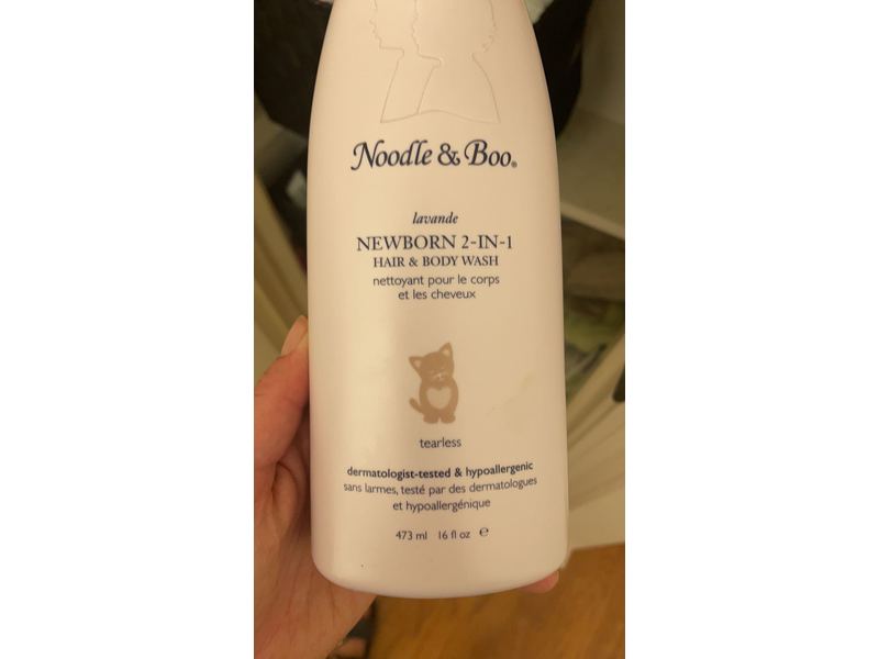 Noodle & Boo New Born 2 In 1Hair & Body Wash, Lavande, 16 fl oz/473 mL