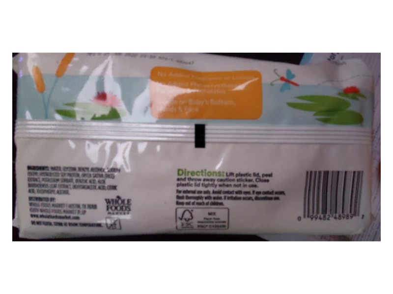 365 Whole Foods Market Soft & Strong Baby Wipes, 56 Counts