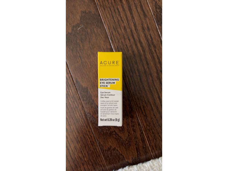 Acure Brightening Eye Serum Stick, 0.28 oz/8 g