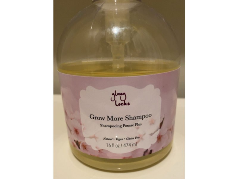 100% Pure Glossy Locks Grow More Shampoo, 16 fl oz/474 mL
