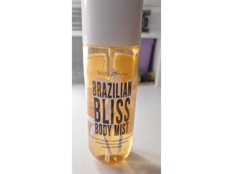 Body Stories Brazilian Bliss Body Mist, Salted Caramel Fragrance, 100 mL