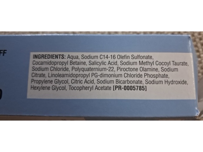 Neutrogena T/Gel Anti-Dandruff Scalp Relief Shampoo, 3% salicylic Acid, 0.75% Piroctone Olamine, 150 mL
