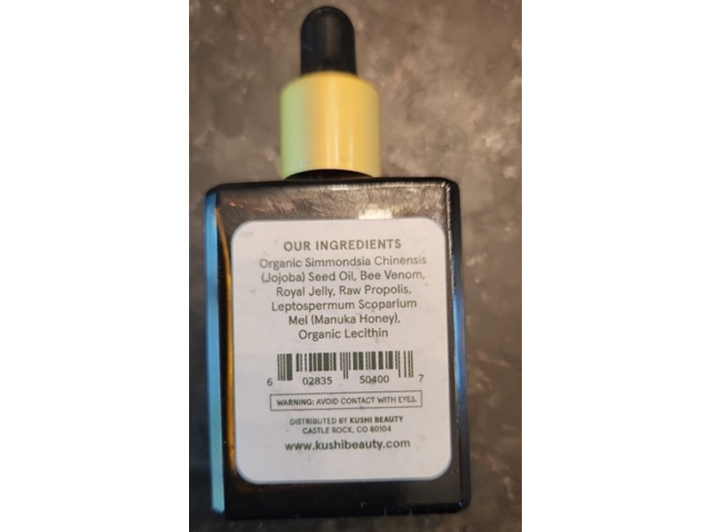Kushi Bee Venom Serum, 0.50 fl oz/14.6 mL