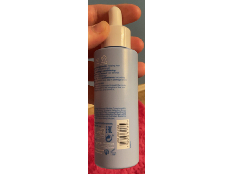 Hair Proud Hydrate & Nourish Scalp & Hair Rescue Oil, Rosemary Oil & Squalane, 3.38 fl oz/100 mL