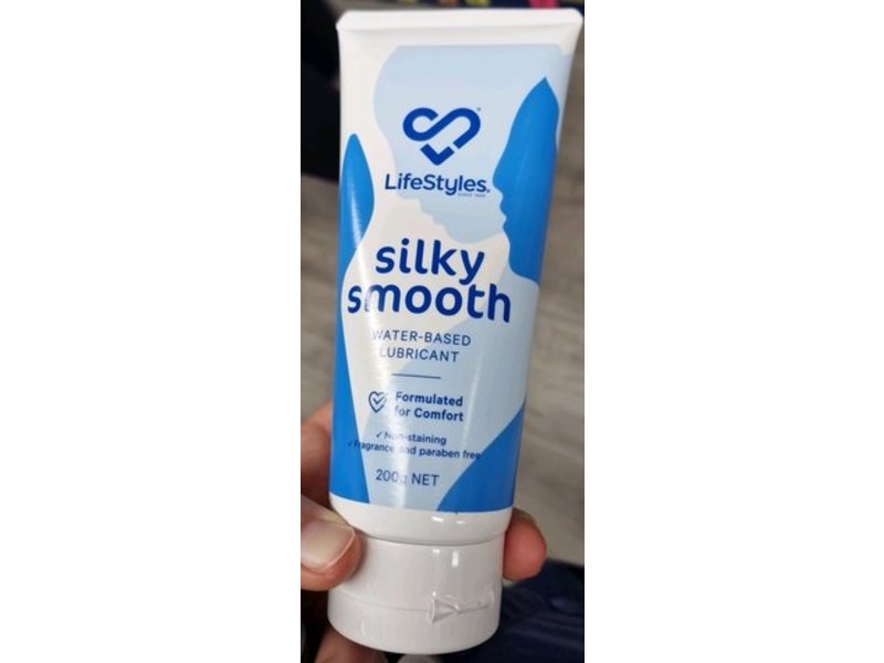 LifeStyles Silky Smooth Water-Based Lubricant, 200 g
