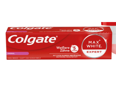 Colgate Max White Expert Whitening Toothpaste, Cool Breeze, 75 mL