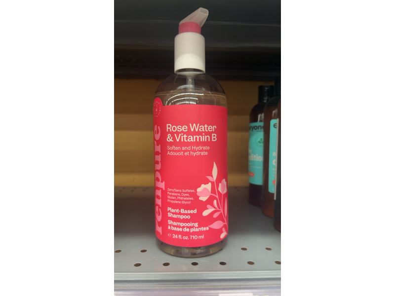 Renpure Radiant Shine Shampoo, Pink Grapefruit Peony, 24 fl oz/710 mL