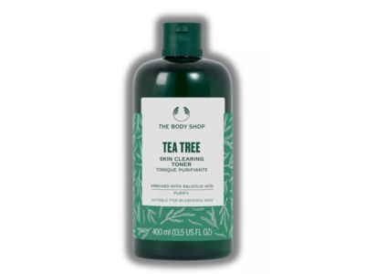 The Body Shop Skin Clearing Toner, Tea Tree, 13.5 fl oz/400 mL
