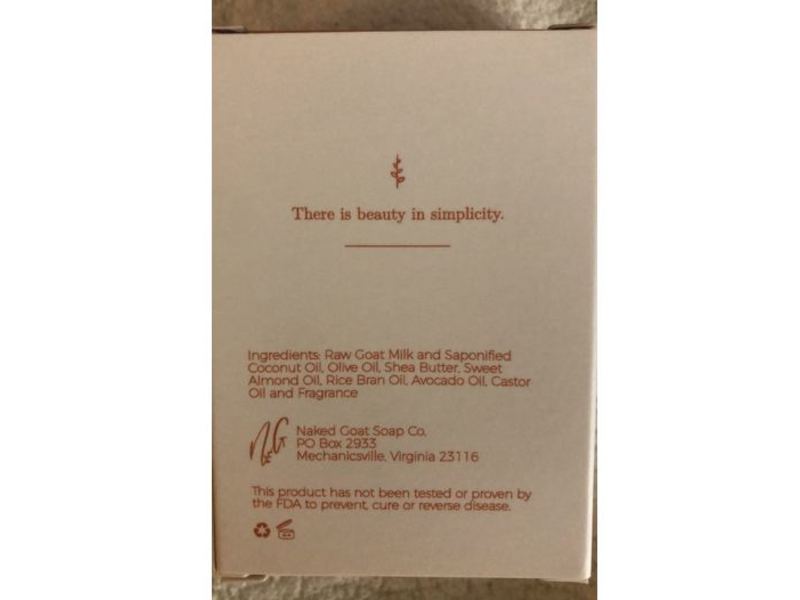 Naked Goat Raw Goat Milk Soap Bar, Cactus Prickly Pear, 4 oz