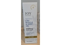 Joy Skin & Body High Potency CBD Muscle & Joint Gel, 3000 mg, 3 fl oz/89 mL - thumbnail 2