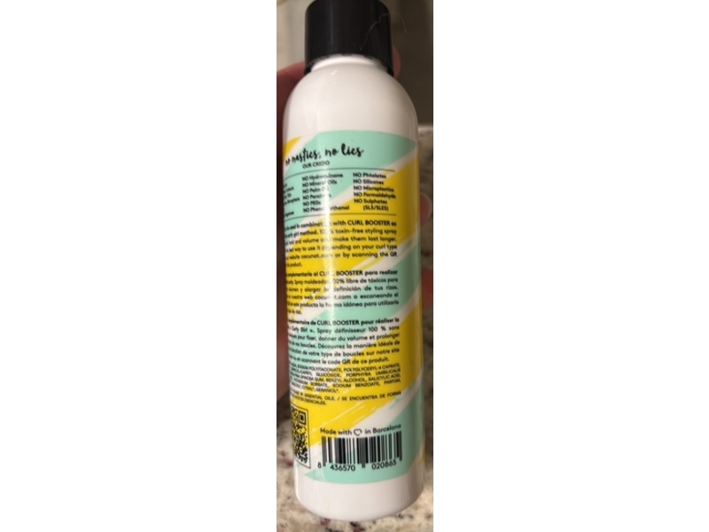 Cocunat Curl Spray, Medium Hold, 4.23 fl oz/125 mL