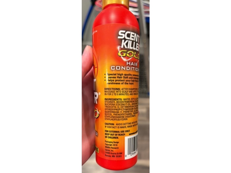 Wildlife Research Center Scent Killer Hair Conditioner, Gold, 236 mL