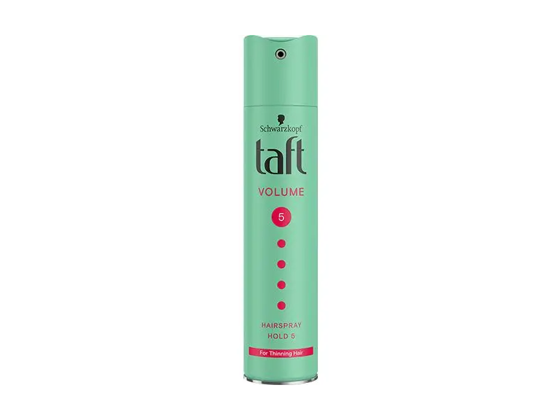 Schwarzkopf Taft Hairspray Hold 5 For Thinning Hair, Volume 5, 250 mL