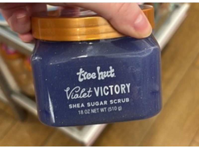 Tree Hut Violet Victory Shea Sugar Scrub, 18 oz/510 g