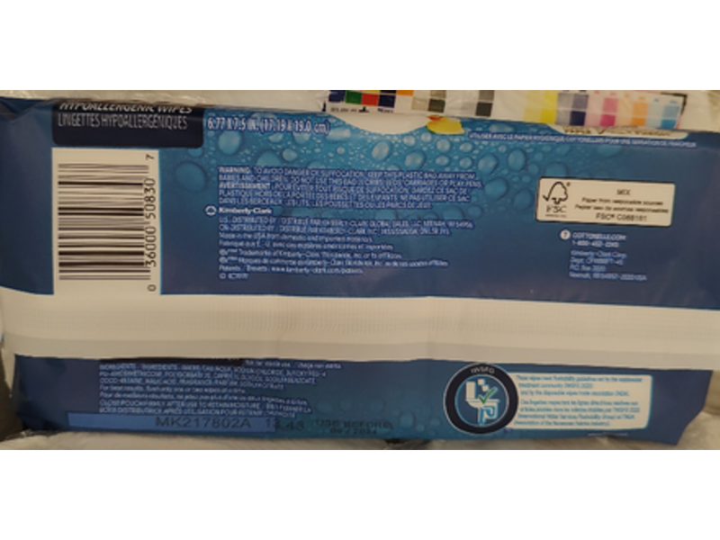 Cottonelle XL Flushable Wet Wipes, 45 Count