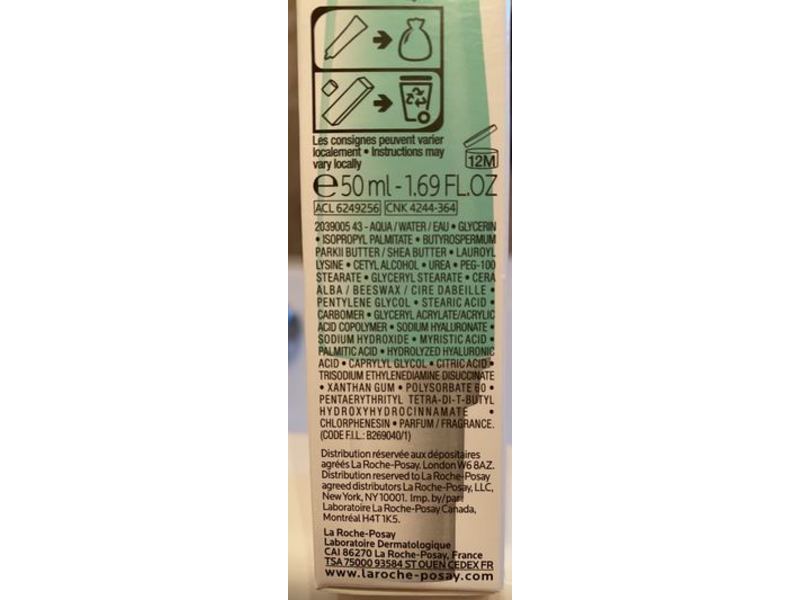 La Roche-Posay HydraphaseHA Rich, 72H Intense Moisture, 1.69 fl oz/50 mL