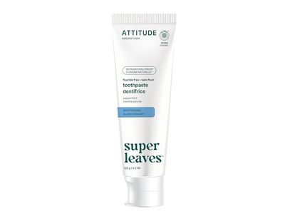 Attitude Super Leaves Toothpaste, Whitening, 4.2 oz/120 g