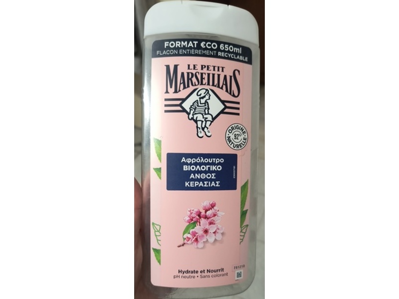 Le Petit Marseillais Shower Gel, Cherry Blossom, 650 mL