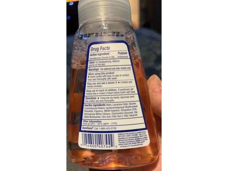 Topcare Antibacterial Foaming Hand Soap, Complete, 7.5 fl oz/221 mL