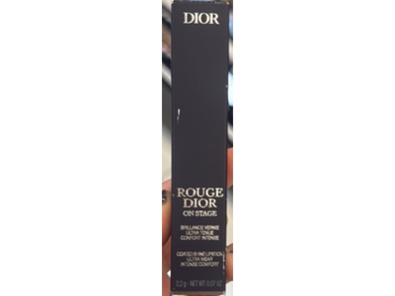 Dior Coated Shine Lipstick, 168 Copper Attraction, 0.07 fl oz/2.2 g
