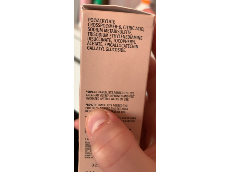 Ps Skin Caffeine Eye Serum, 0.84 fl oz/25 mL