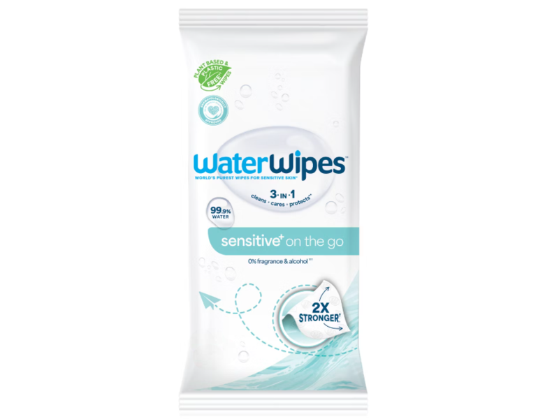 WaterWipes 3-In-1 Baby Wipes, 10 Count, Pack Of 10
