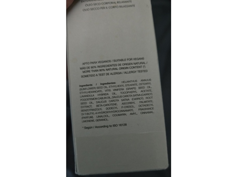 Natura Bisse Diamond Well-Living The Dry Oil De-Stress Soothing Dry Body Oil, 3.5 fl oz/100 mL