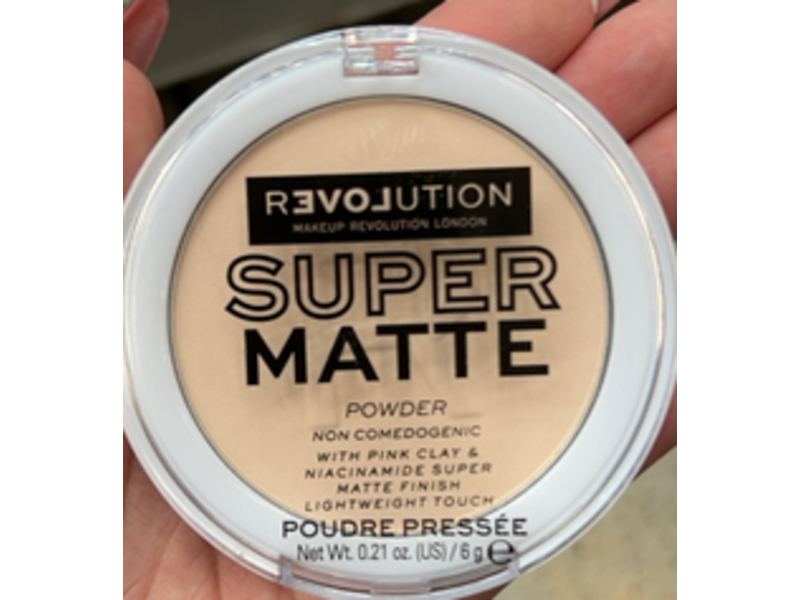 Revolution Super Matte Powder, Translucent, 0.21 oz/6 g