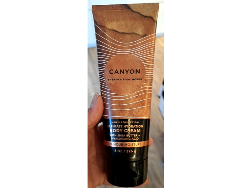 Bath & Body Works Ultimate Hydration Body Cream, Canyon, 8 oz/226 g