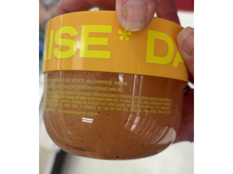 Daise Exfoliating Body Scrub, Vanilla, 18 oz/510 g