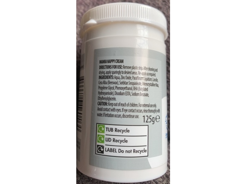 Mamia Nappy Cream, 125 g