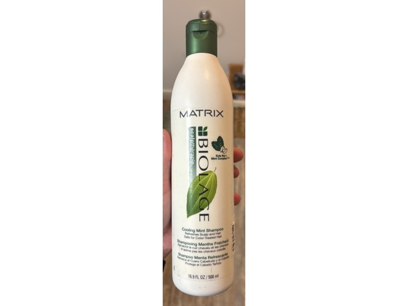 Matrix Biolage Shampoo, Cooling Mint, 16.9 fl oz/500 mL