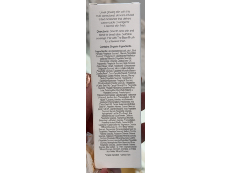 Ogee Hydraganics Complexion Perfecting Tinted Serum, Poplar 0.10C, 1 fl oz/30 mL