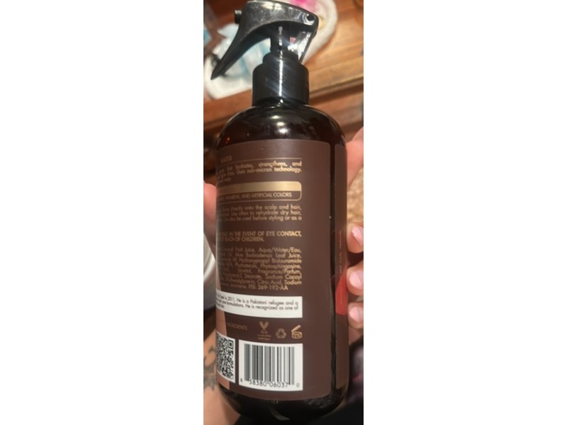 As I Am Coconut Water, Coconut Aloe Vera & Ceramides, 16 fl oz/475 mL